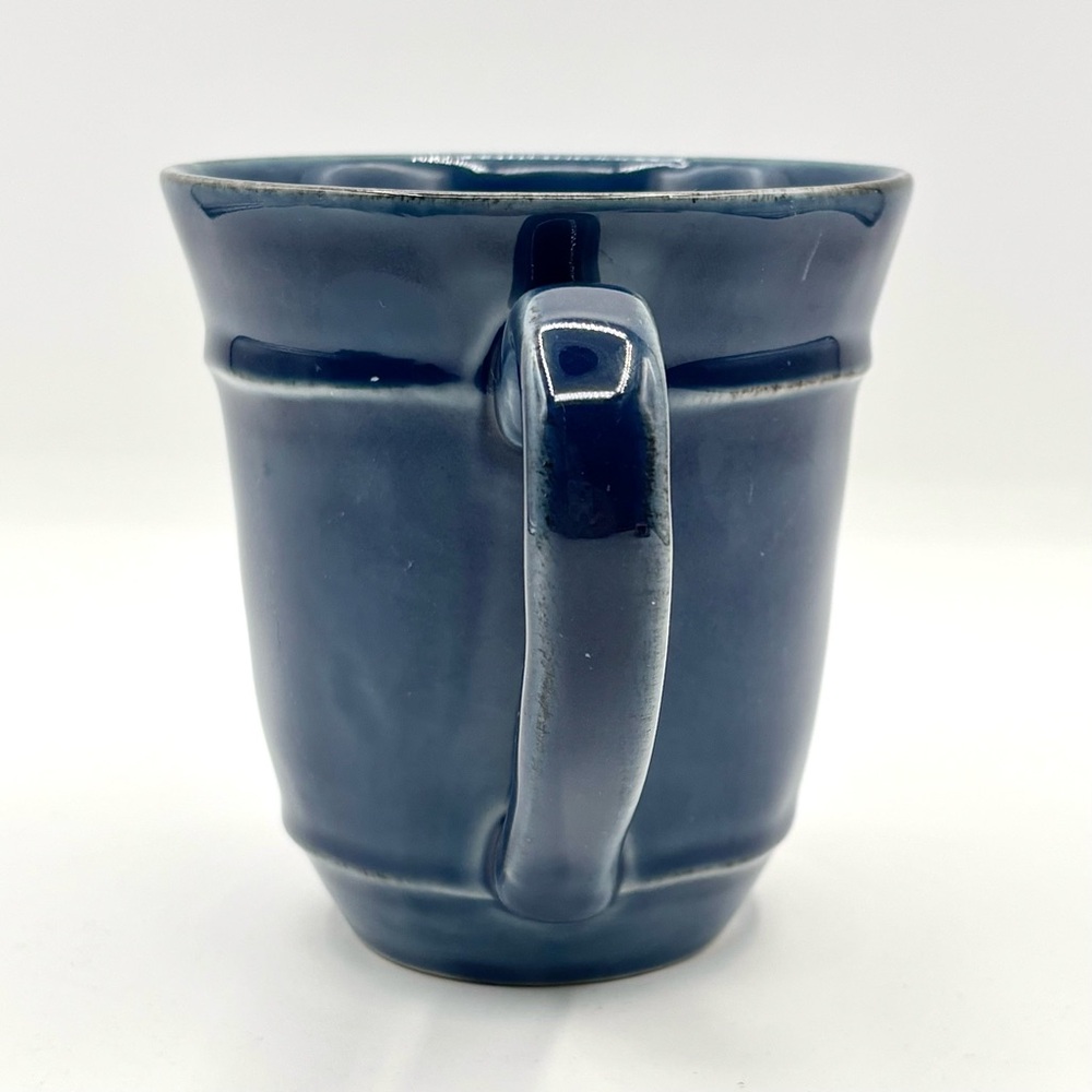Pottery Barn Cambria Stoneware Ocean Blue Coffee Mug - Picture 4 of 9
